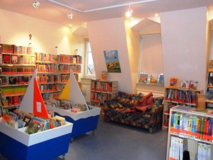 Neuer Bücherei-Raum